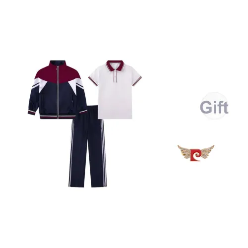 PIERRE CARDIN Студенты Школьная форма Весна-осень Набор из трех предметов Детская форма Класс УНИФОРМ Осенний УНИФОРМ Класс УНИФОРМ