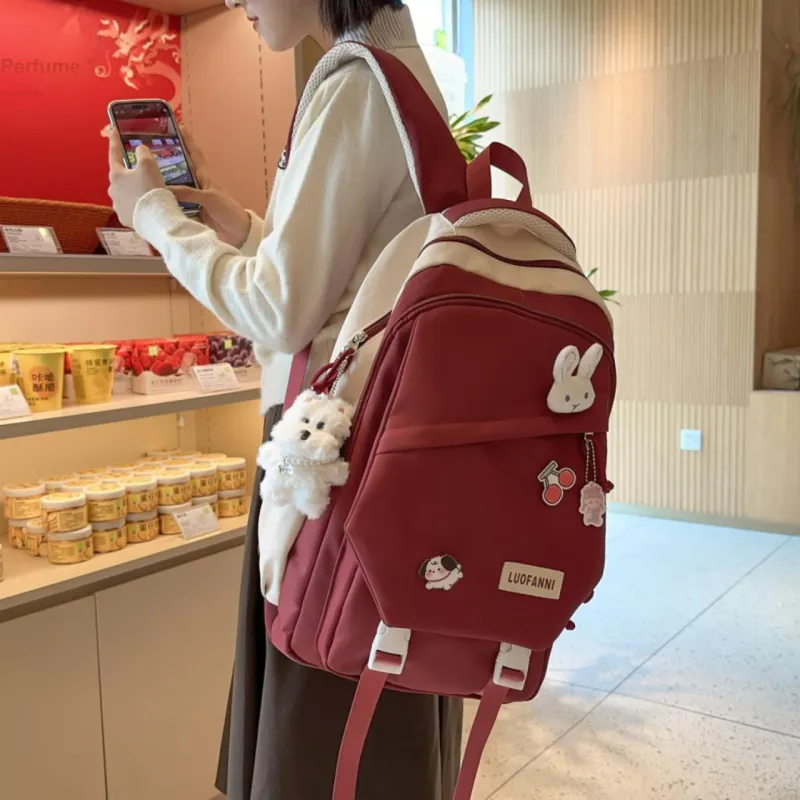 URBAN FOREST Nylon Backpack Women's Multicolor-9