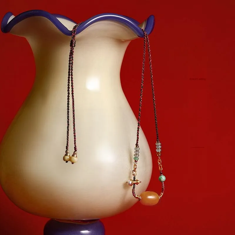 Long Fu Beeswax Necklaces Unisex-1