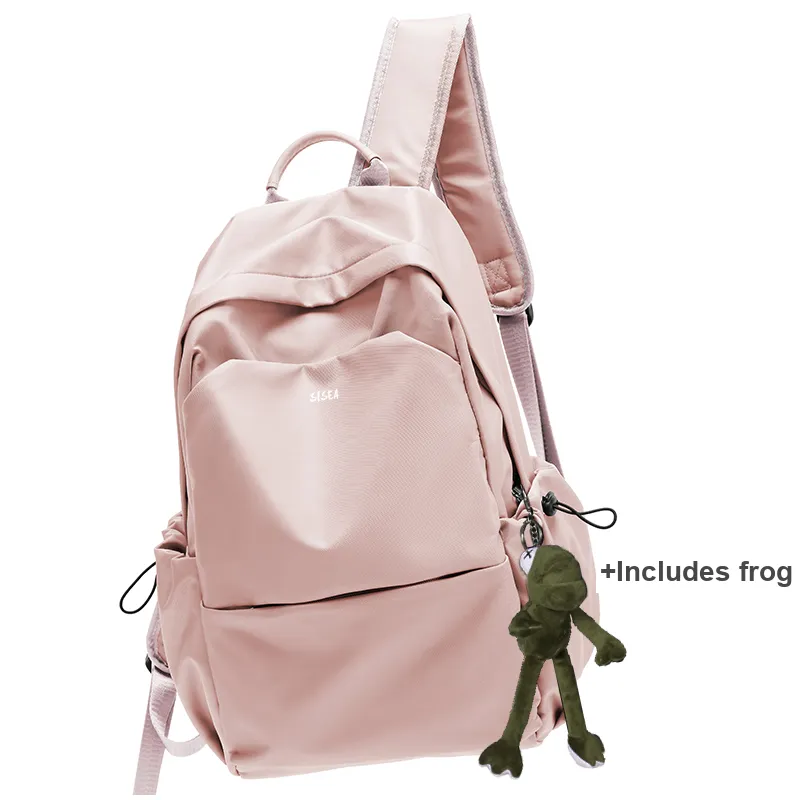Sisea Fabric Backpack Travel Laptop Bag Regular Unisex Multicolor-166