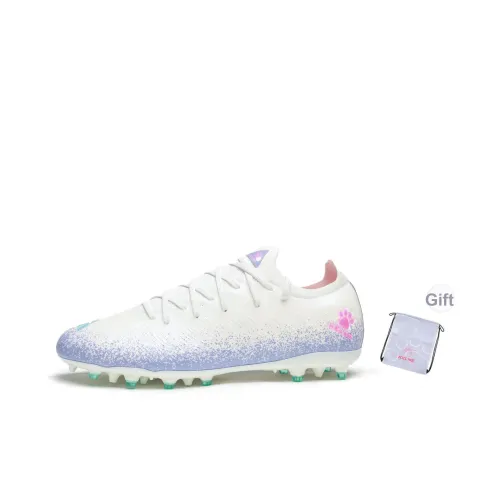 KELME MG Multi Ground Амортизация Противоскользящий Дышащий Легкий Футбольные бутсы Унисекс Белый Фиолетовый