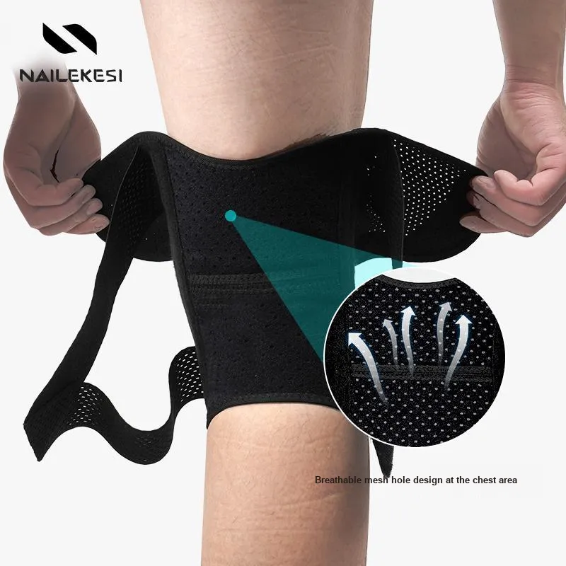 NAILEKESI Knee Pads Polyester Running Fitness Unisex-22