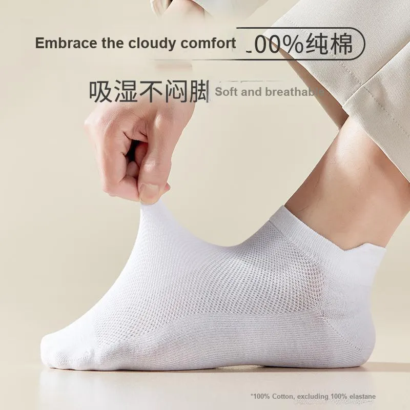 MIIOW No-Show Socks Men's 5 Pack-3