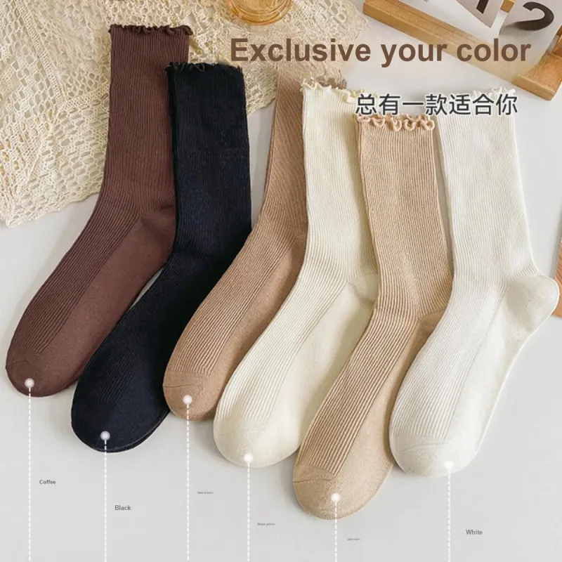 Yalu Mid Calf Socks Women's 1 Pack-10