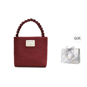 Miss Angel PU Handbag Women's Black/Khaki/Burgundy/Brown