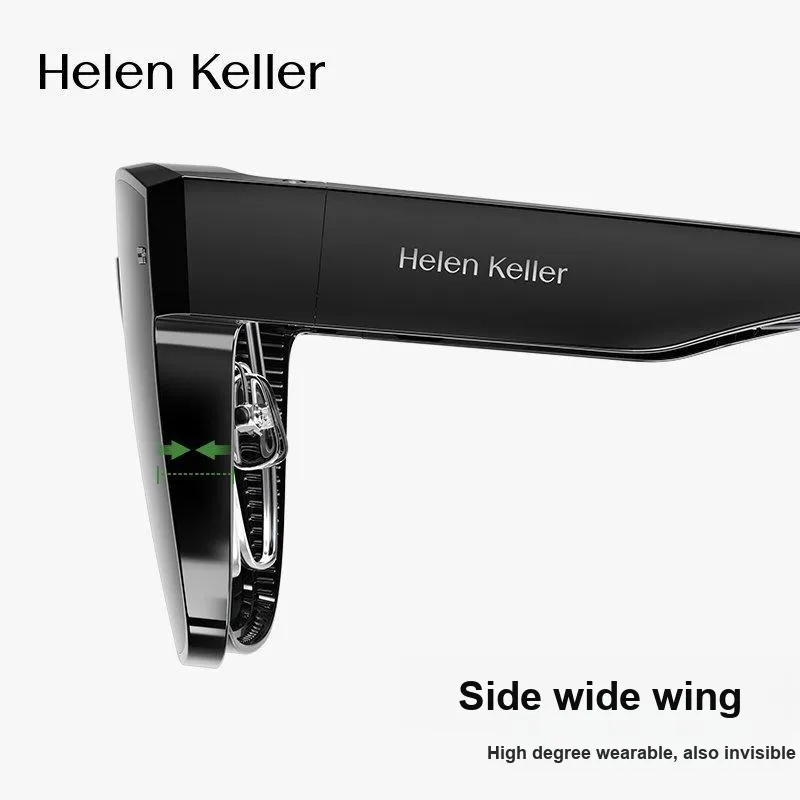 HELEN KELLER TR/Memory Plastic Sunglasses Unisex-3