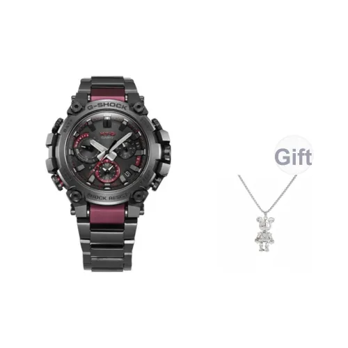 SHOCK Солнечный Кварцевый Movement Унисекс Часы 51,9мм*50,9мм*12,1мм Черные