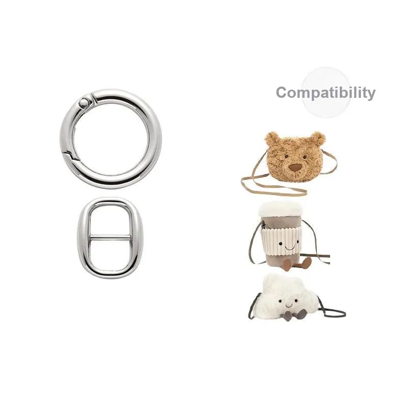 Jingxi Металл Сумка Аксессуар Женское Серебро