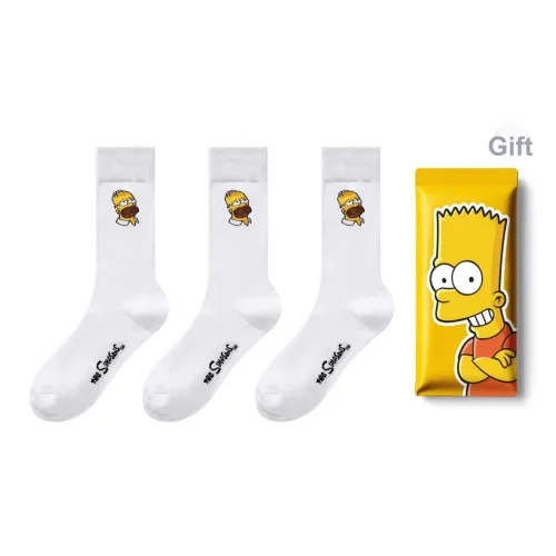 The Simpsons Носки Crew Мужская Сумка для покупок Combo Set