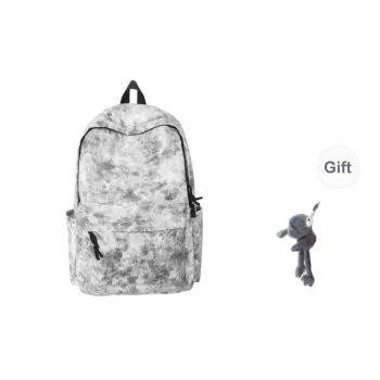 URBAN FOREST PU Backpack Unisex Gray/Blue/Coffee