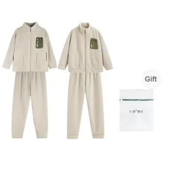 Xuan Liang Pajama Set For Fall And Winter Unisex Laundry Bag Included