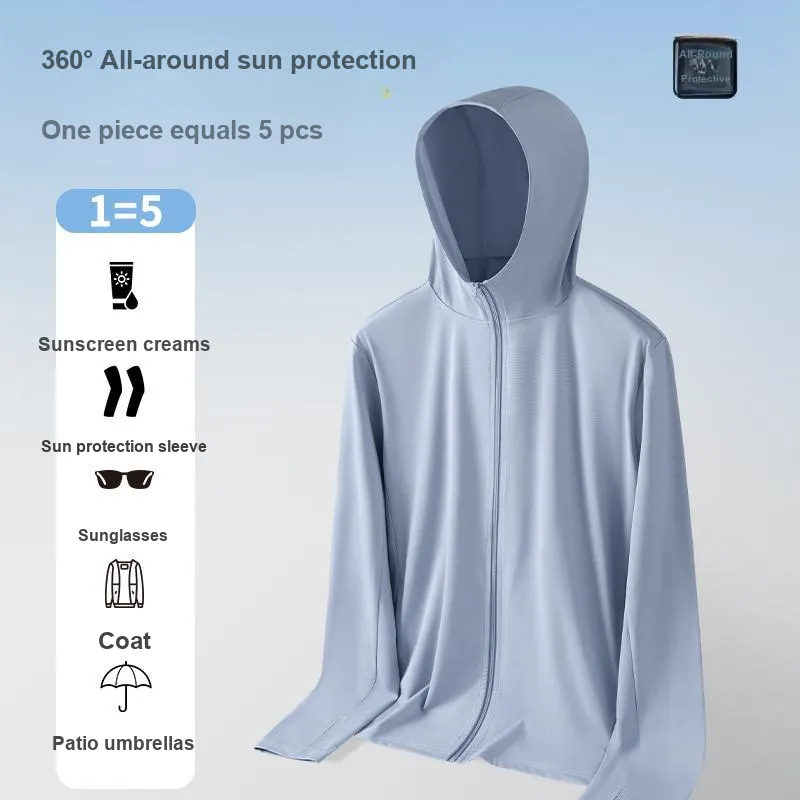 Tonlion Sun Protection Clothing Unisex-15