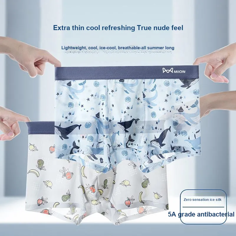MIIOW Cool One Summer Series Underpants Men's Combo Set-37