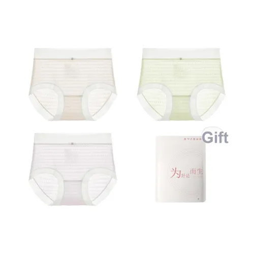 Red Bean Нижнее белье Женское Сумка для покупок 3 упаковки