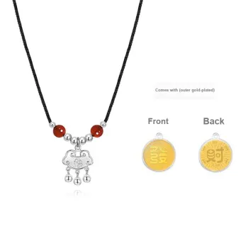 Wylyp 999 Fine Silver Necklaces Women's