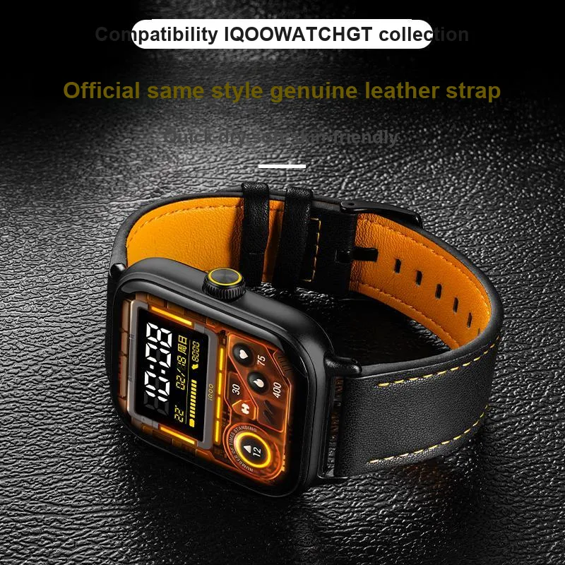 Yu Qing Compatibility IQOO/Vivo Watch GT Strap Watch 3/2 Smart 46mm Wristband Accessories Watch Bands 22cm Unisex-2