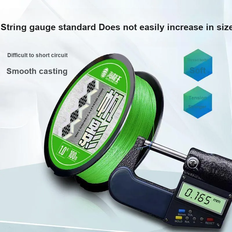 Dragon King Of The Sea Fish Line Main Line Leader Line PE Thread 100m 150m Fishing Line-4