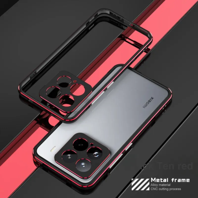 ZHUOJI Metal Frame+Lens Cap Material Phone Cases Compatible With Xiaomi 15 PRO-1