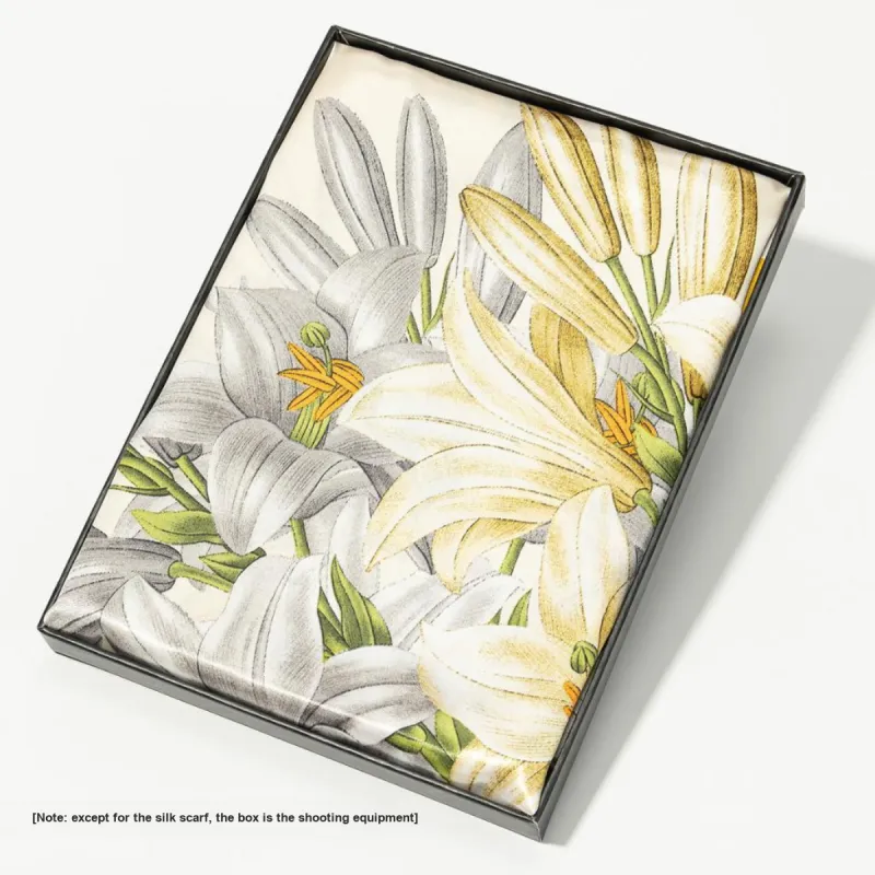 Shanghai Story 100% Polyester Silk Scarves Women's-98