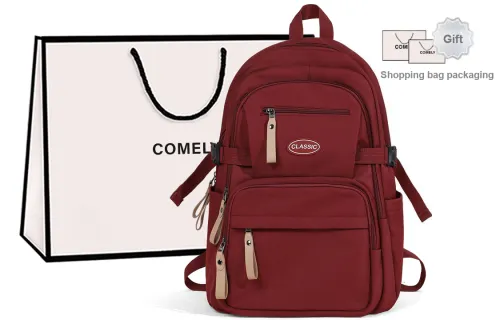 COMELY Backpacks Burgundy