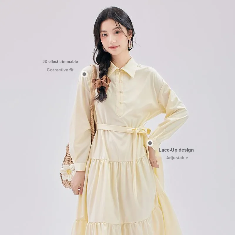 Dajia Poetry Long Sleeved Dress Women's-6