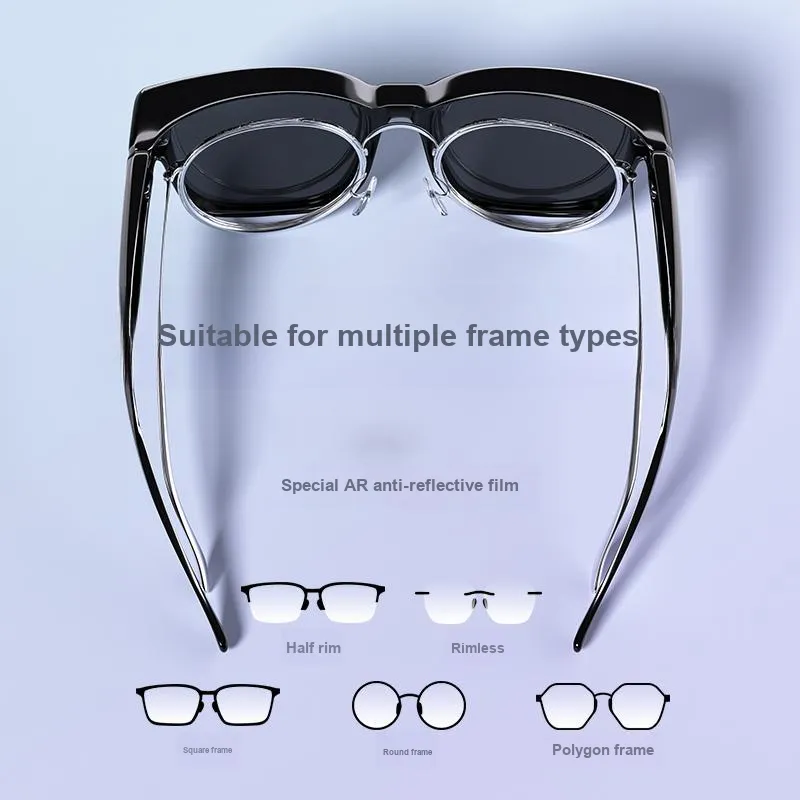 One One TR90 Irregular Shape Sunglasses Unisex-5