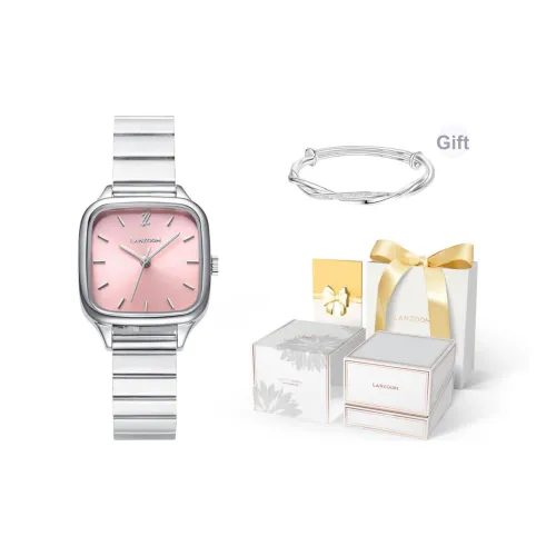 LANZOOM Кварцевый механизм женские часы 25 мм * 25 мм * 6,3 мм розовый