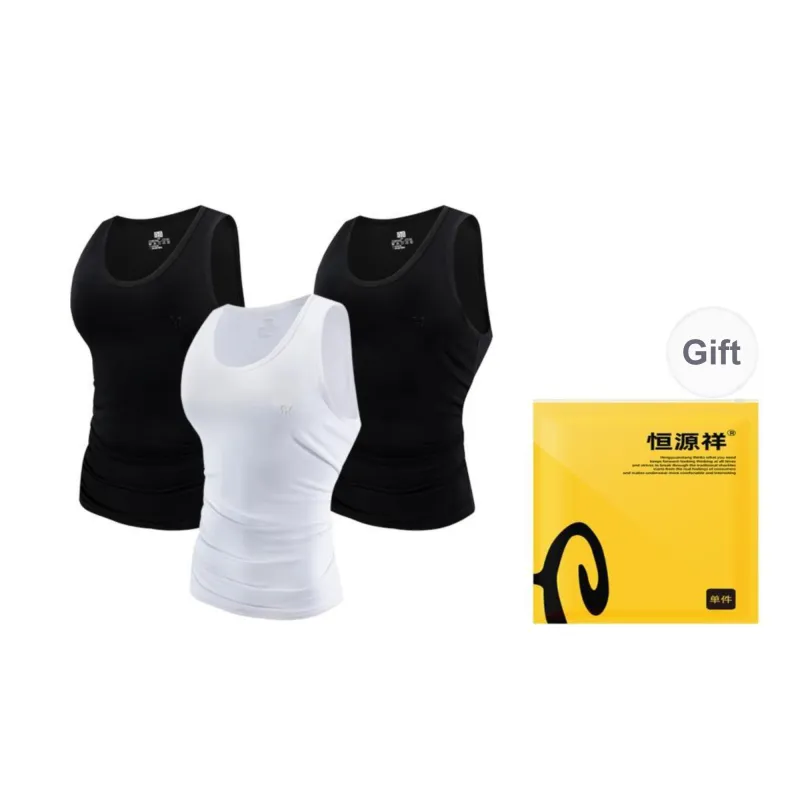 H YXIANG 7A Antibacterial Modal Sports Moisture Wicking Ice Silk Unisex 3 Pack-2