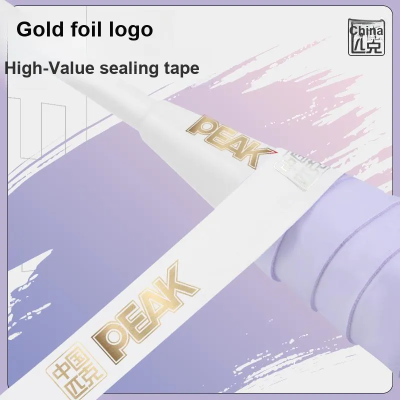 PEAK Badminton Grip Tape Polyurethane + Non-woven Fabric Professional Training Flat Rubber Thin 2/5/10 Pack-96