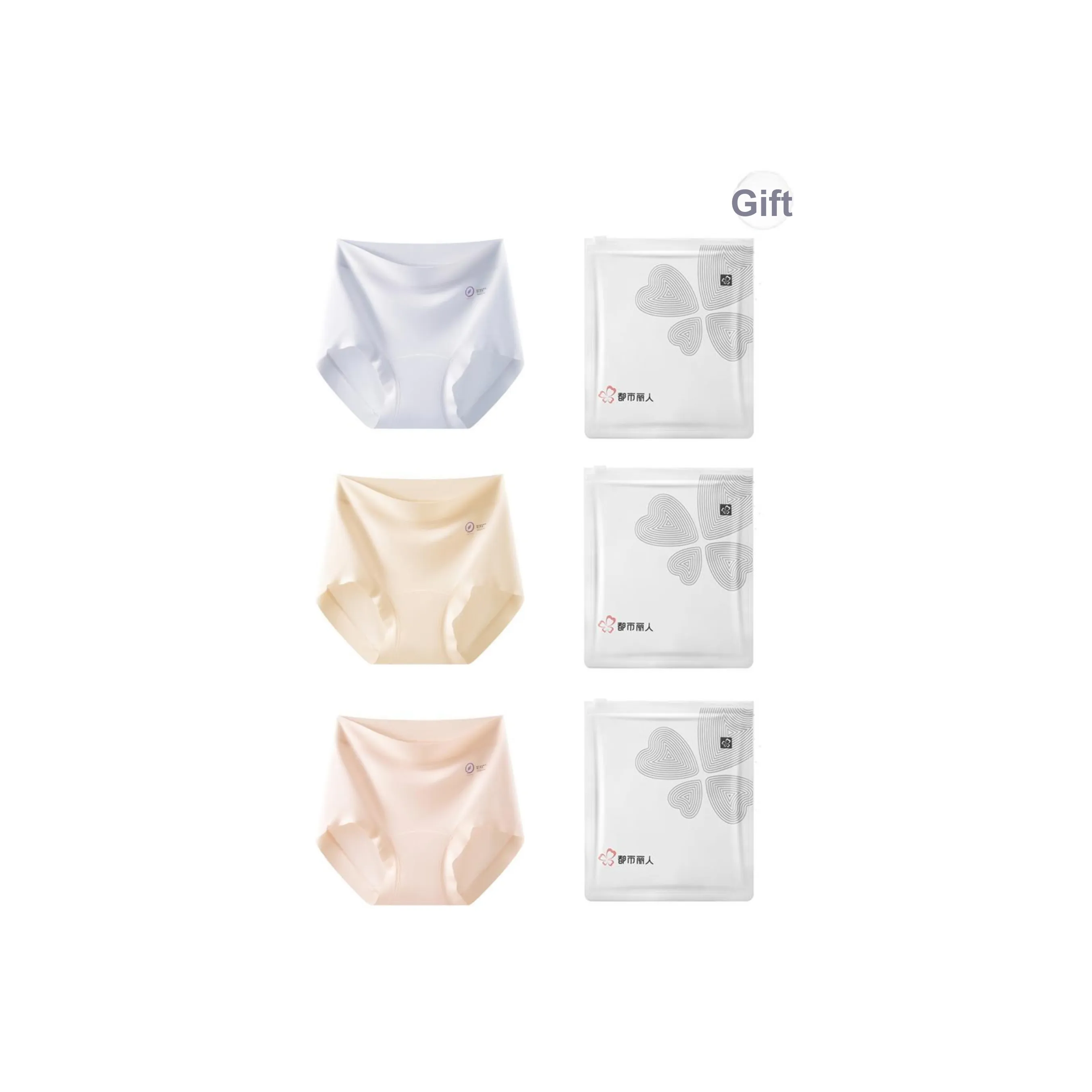 Urban Beauty Underpants Women's Shopping Bag 3 Pack