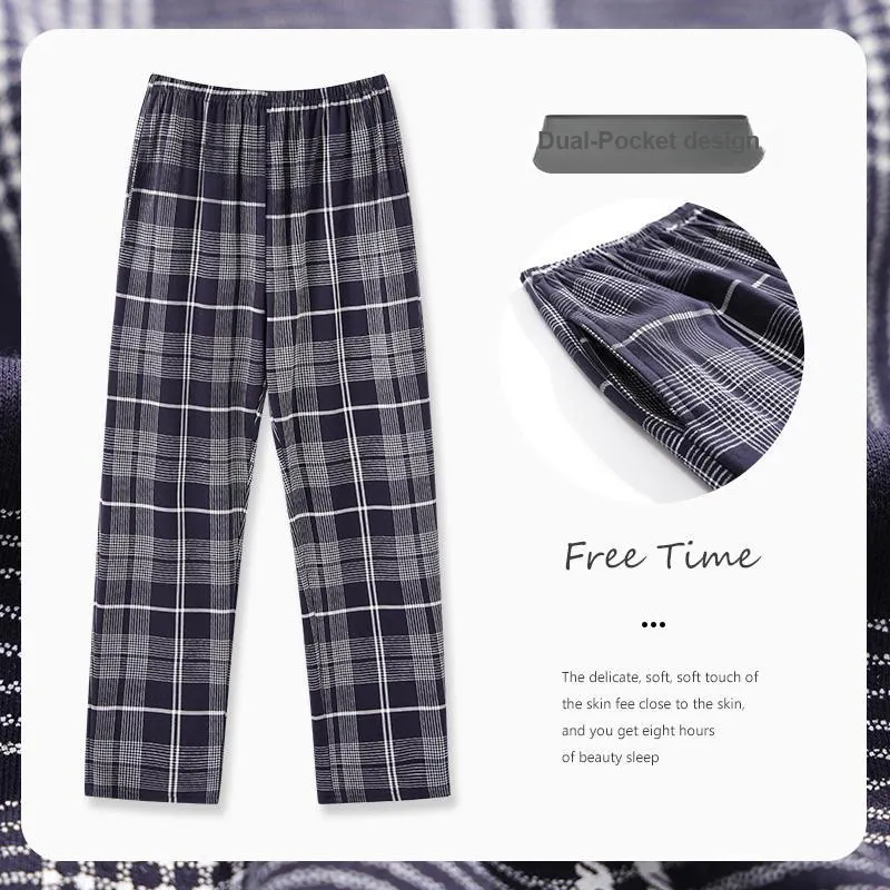 MADALLO Pajama Pants Men's Black-1