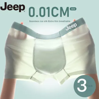 Jeep Underpants Men's Combo Set