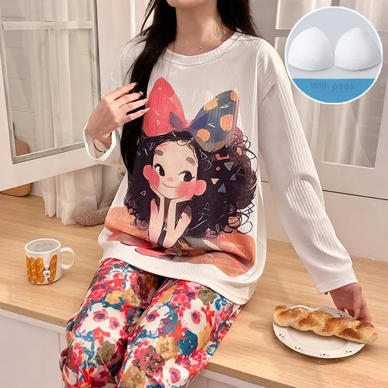 Sleeping Beauty Pajama Set Women's Image Color-3