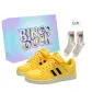 Yellow Black+Gift Socks+Exclusive Shoe Box