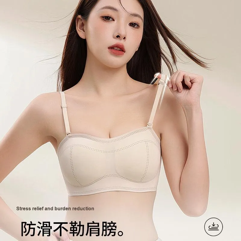 MIIOW Strapless Bra Women's Combo Set-2