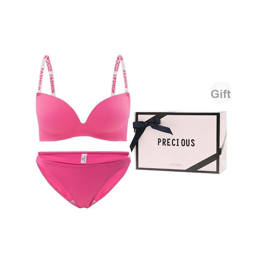 OEING Комплект нижнего белья женский розовый красный