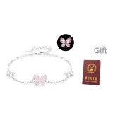 925 Silver Iridescent Butterfly Dream Bracelet