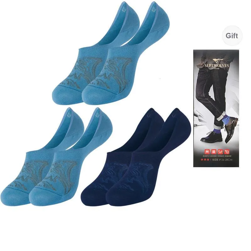 SEPTWOLVES Socks Gift Box Men's 3 Pack With Box Included-43