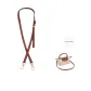 Gold Modified Buckle+Cognac (Beige Stitching) Long Strap