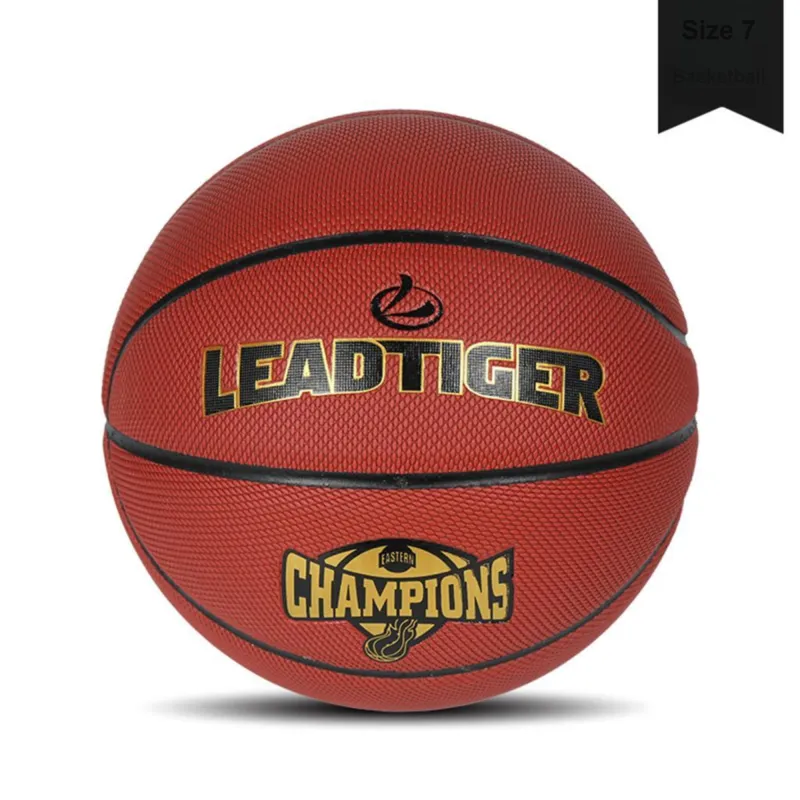 Leading The Way PU Basketball Brown Size 7 Training Unisex-8