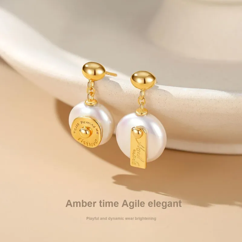 Otoshi Freshwater Pearl Earrings Women's-1