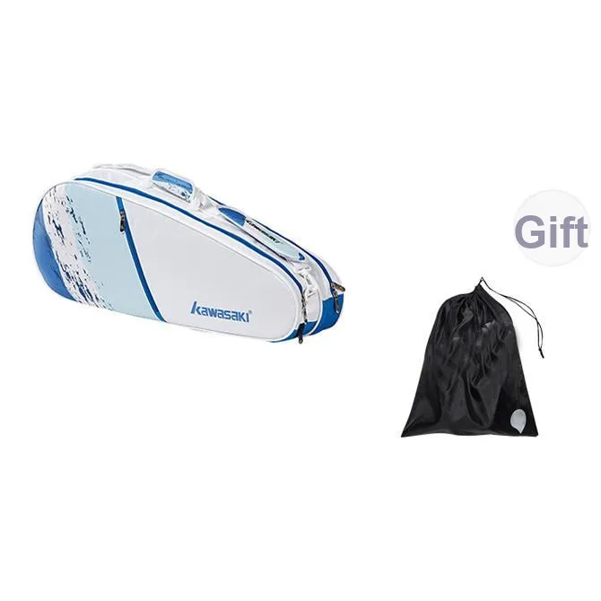 Kawasaki Сумки для бадминтонных ракеток 6 шт модный тренд сумка на плечо унисекс индивидуальное отделение для обуви
