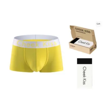 Cheekkiss Underpants Men's Box 1 Pack Yellow