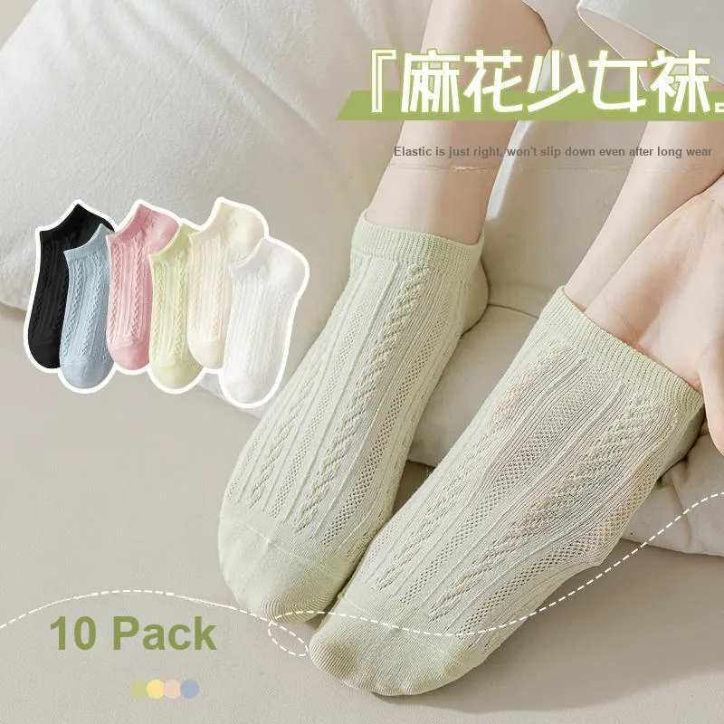 Cotton Gene Ankle Socks Women's 7 Pack-29