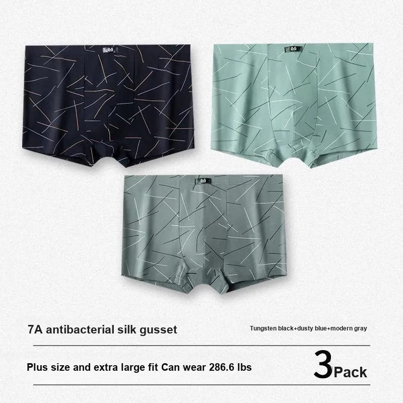 H YXIANG Underpants Men's Combo Set-7