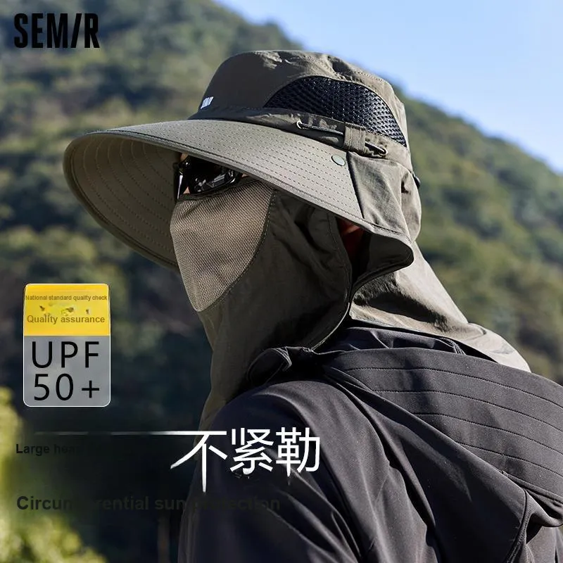 SEM/R Polyamide Sun Protection Hats Unisex-5