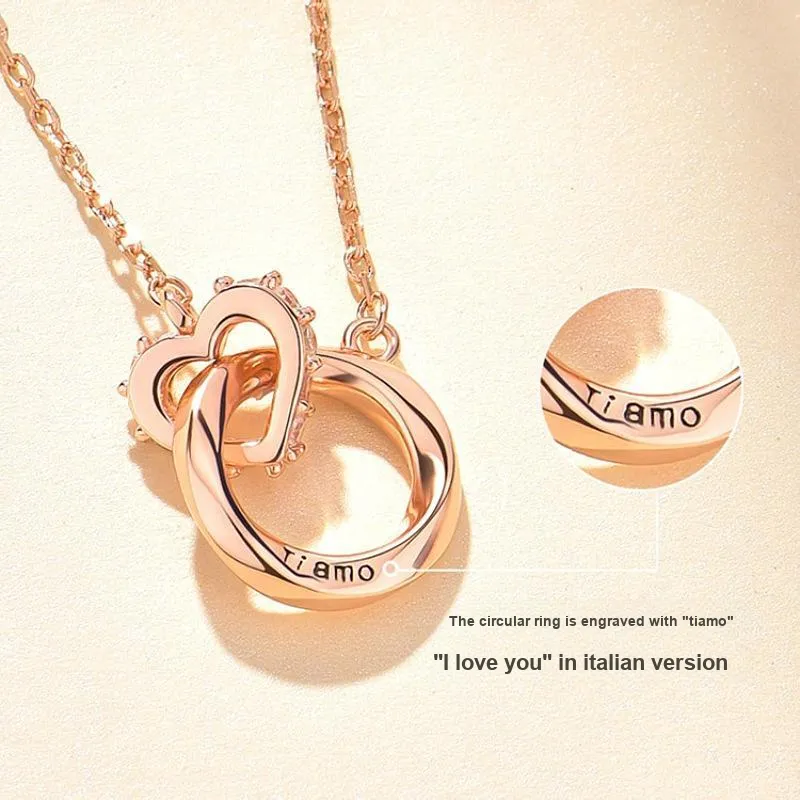 Regalrose 925 Sterling Silver Necklaces Women's Silver-4