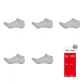 5 Pack (Light Gray)