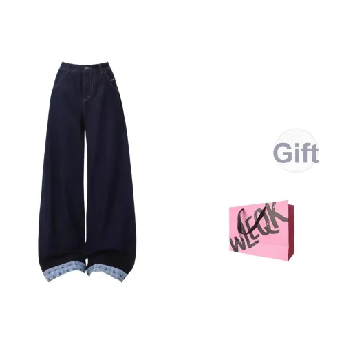 CTRTRC Темно-синий, женский, джинсы