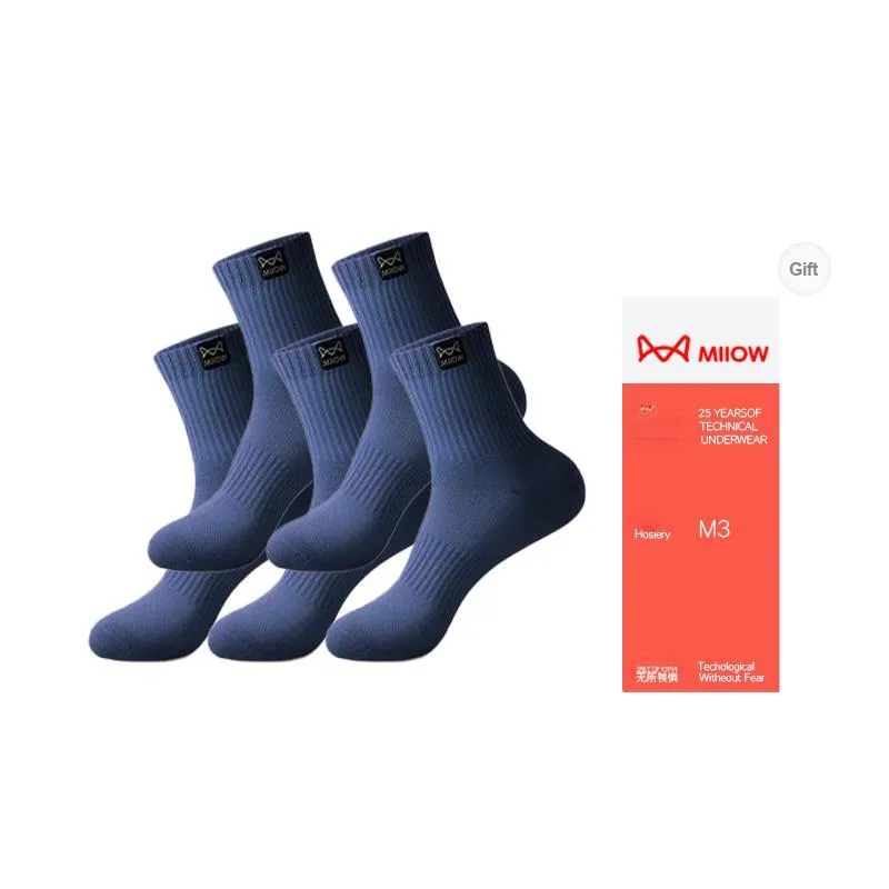 MIIOW Trend Party Series Mid-Calf Socks Men's Box 5-Pack-6